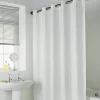 Sale ORGANIZED BATHROOM Rideau de douche 180x185cm blanc