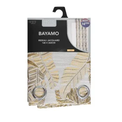 Best HOME COLLECTION Rideau jacquard bayamo