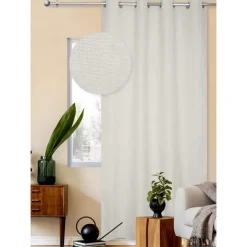 Hot JAPANDI Rideau maille 140x240cm creme