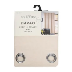 HOME COLLECTION Rideau oeillets davao 140x240cm