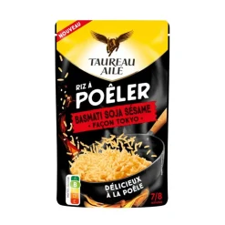 Hot TAUREAU AILE Riz basmati soja a poeler 375g