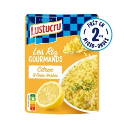 Best LUSTUCRU Riz micro ondes citron 220g