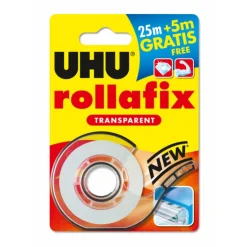 Clearance UHU Rollafix transparent devidoir 25