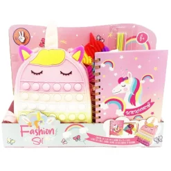 Discount Sac a dos papeterie licorne