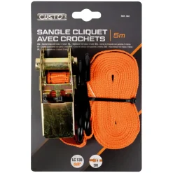 Discount CUSTO TOOLS Sangle cliquet 5m + crochets