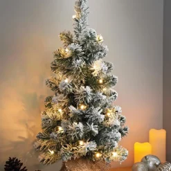 Sale Sapin petit decore enneige copen