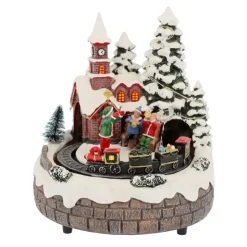 Best Scene de noel eglise/sapin