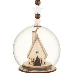 Online Scene de noel en bois en verre l