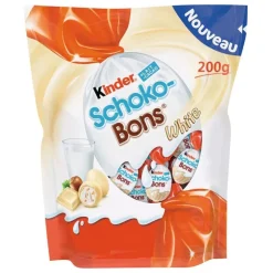 Clearance KINDER Schokobons white