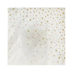 Outlet CELEBRATE Serviette gold star 33x33cm x20