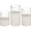 Discount JAPANDI Set 3 bougies led