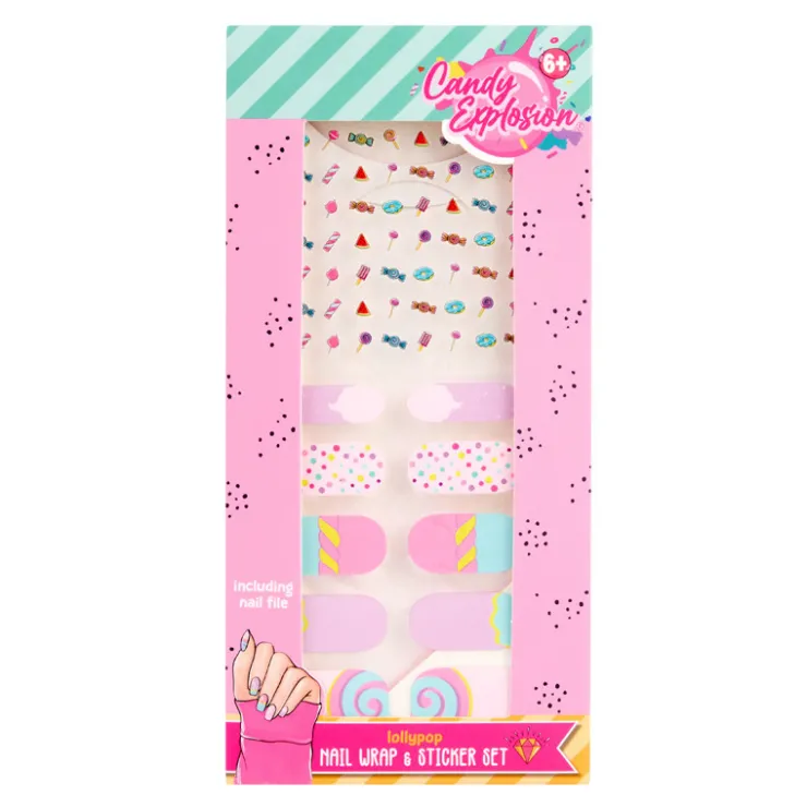 Hot Set creation autocollants ongles