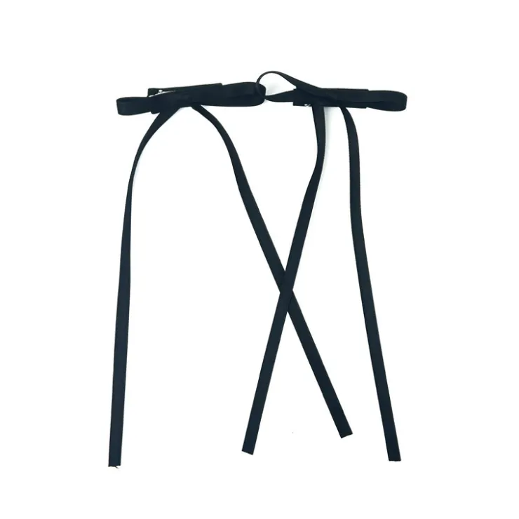 Hot GRIP & GLAM Set de 2 barrettes noeud ruban