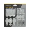 Sale Set de 15 crochets adhesifs