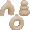 Hot NATURAL HOME Set de 3 vases