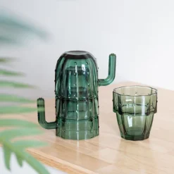 Outlet SIMPLY SUMMER Set de 4 verres cactus