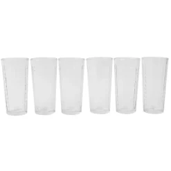 Sale SIMPLY Set de 6 verres hauts transparen