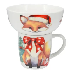 Set de tasses et bols noel
