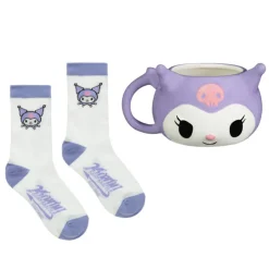 Hot HELLO KITTY Set mug 3d et chaussettes kuromi