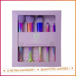 Set pinceaux coquillage 5pcs