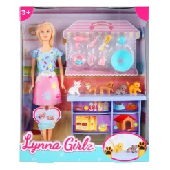 Online Set poupee mannequin & chiots