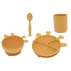 Sale Set repas silicone girafe
