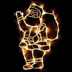 Online Silhouette dAinterieur pere noel