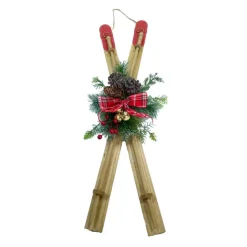 Clearance Skis en bois de 80cm avec feuill