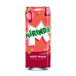 Clearance MIRINDA Soda fraise 33cl