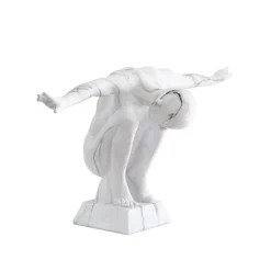 Outlet JAPANDI Statuette effet marbre