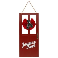 Outlet Susp porte bois rouge h50