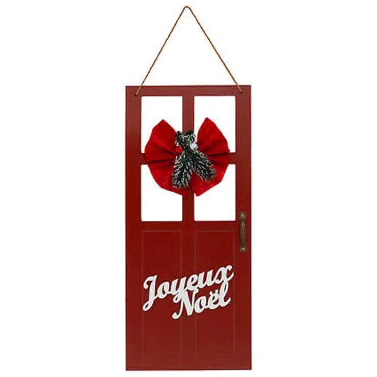 Outlet Susp porte bois rouge h50