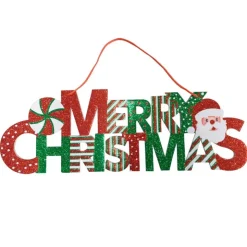 Hot Suspension pancarte merry xmas 5