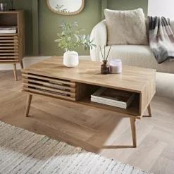 Discount AXEL Table basse portes coulissantes