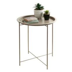 HOME ESSENTIALS Table d appoint metal