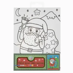 New MOXY Tableau noel a peindre 20x15cm