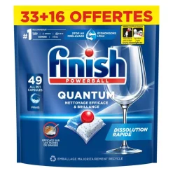 Sale FINISH Tablettes x33 + 16 quantum