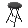 Outlet HOME ESSENTIALS Tabouret pliable noir