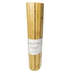 New BATHROOM COLLECTION Tapis bambou