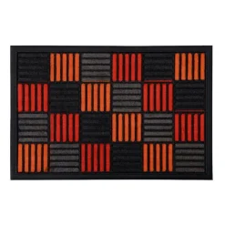 Discount Tapis caroll 40x60cm orange