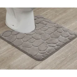Sale TENDANCE Tapis contour taupe