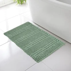 Discount BATHROOM COLLECTION Tapis de bain natte vert