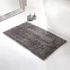 New BATHROOM COLLECTION Tapis de bain paillette gris