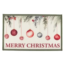 Outlet SECRET FOREST Tapis de cuisine noel boules