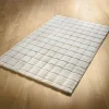 Clearance COSY SEASON Tapis grid creme