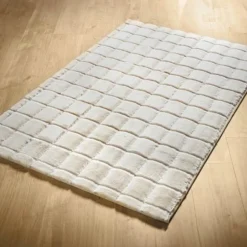 COSY SEASON Tapis grid creme