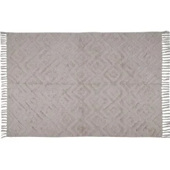 Outlet NATURAL HOME Tapis jeanne 120x170cm creme