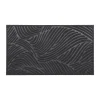 Clearance Tapis vague 43,5x75cm noir