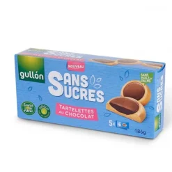 GULLON Tartelettes chocolat sans sucres