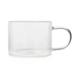 New KITCHEN COLLECTION Tasse en verre strie